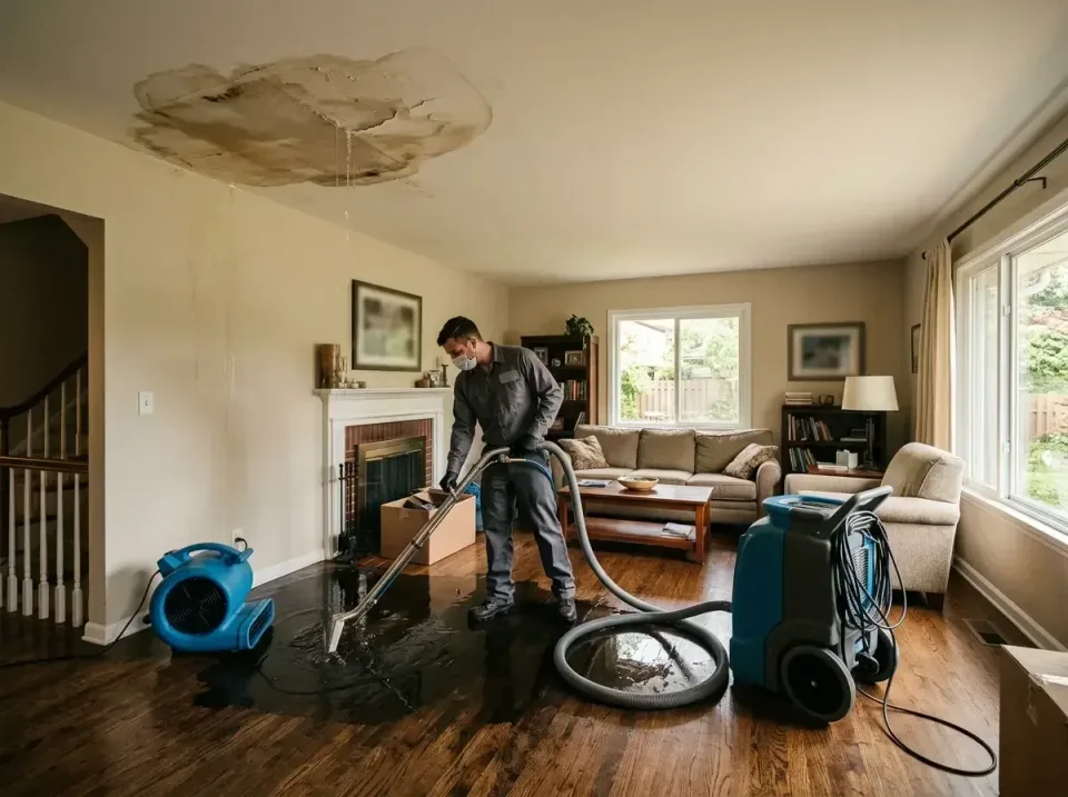 attic-pipe-burst-ceiling-drip-008 — frequently asked questions, Water Damage Restoration & Carpet Care in Redlands, CA